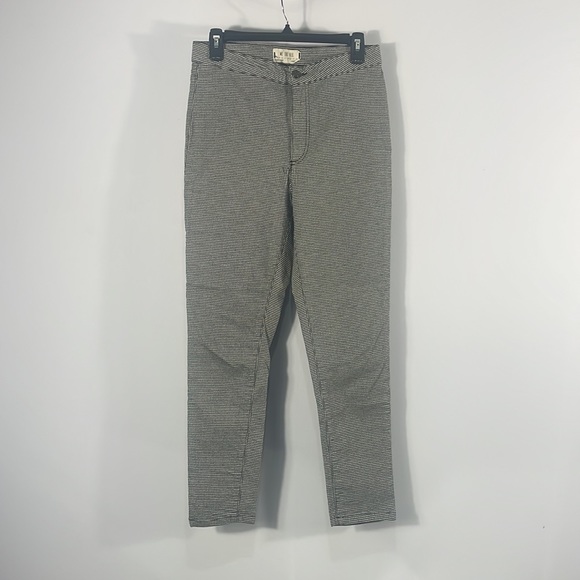 We the free, Herringbone pants, Black & White, high waist, Size 29, Stretch - Picture 5 of 5